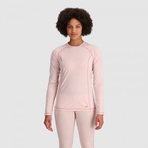 Outdoor Research Alpine Onset Merino Crew Funktionsshirt Damen Rosa | Österreich-217VDECRZ