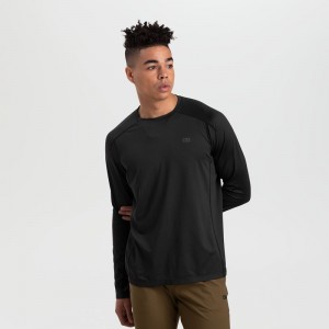 Outdoor Research Alpine Onset Merino Crew Funktionsshirt Herren Schwarz | Österreich-479FMPEYC