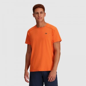 Outdoor Research Argon Kurzes Sleeve T-shirts Herren Orange | Österreich-327JCLHVX