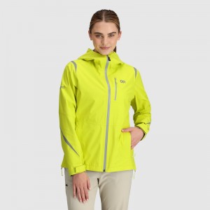 Outdoor Research Aspire II GORE-TEX® Jacken Damen Hellgrün | Österreich-269VUBLZR