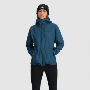 Outdoor Research Aspire II GORE-TEX® Jacken Damen Dunkelblau | Österreich-125MYHKQO