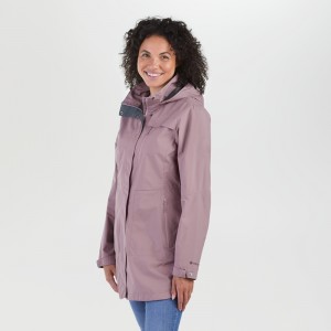 Outdoor Research Aspire Trench Regenjacke Damen Hellbordeaux | Österreich-954PZKWDX