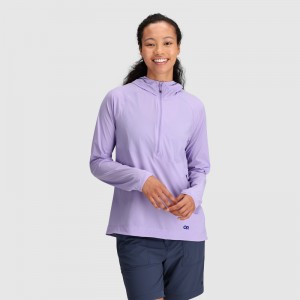 Outdoor Research Astroman Sun Hoodie Damen Lila | Österreich-512ZJLYRK