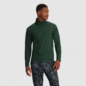 Outdoor Research Baritone Quarter Zip Funktionsshirt Herren Grün | Österreich-743QZVXAK