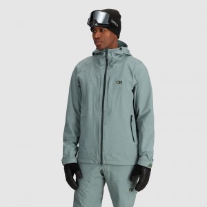 Outdoor Research Carbide Skijacke Herren Hellblau | Österreich-198NGIBMV