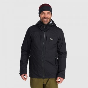 Outdoor Research Carbide Skijacke Herren Schwarz | Österreich-420ZKUHTM