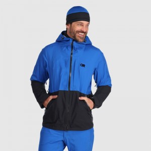 Outdoor Research Carbide Skijacke Herren Blau Schwarz | Österreich-406LBWNCK