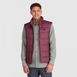 Outdoor Research Coldfront Down Weste Herren Bordeaux | Österreich-809APQGZE