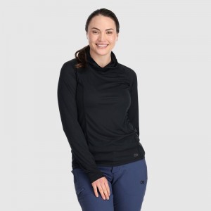 Outdoor Research Echo Hoodie Damen Schwarz | Österreich-863GZRFPY