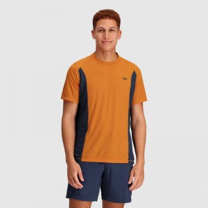 Outdoor Research Echo T-shirts Herren Hellorange | Österreich-793UCSMNL