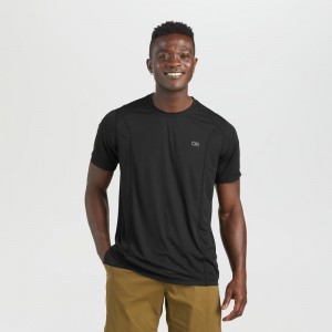 Outdoor Research Echo T-shirts Herren Schwarz | Österreich-235DIHVTA