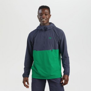 Outdoor Research Ferrosi Anorak Jacken Herren Navy Grün | Österreich-697IOEYAN