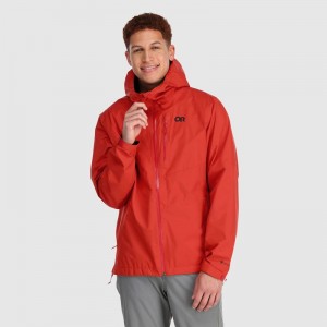 Outdoor Research Foray II GORE-TEX® Regenjacke Herren Rot | Österreich-491DRSKTF