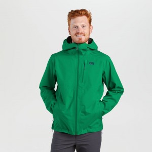 Outdoor Research Foray II GORE-TEX® Regenjacke Herren Hellgrün | Österreich-109ITENVG