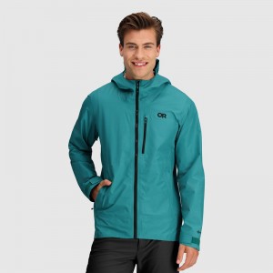 Outdoor Research Foray Super Stretch Regenjacke Herren Türkis | Österreich-641DTPYKM