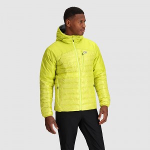 Outdoor Research Helium Down Hoodie Daunenjacke Herren Hellgrün | Österreich-250YFVZCO