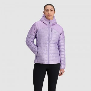 Outdoor Research Helium Down Hoodie Jacken Damen Lila | Österreich-175KWNEMH