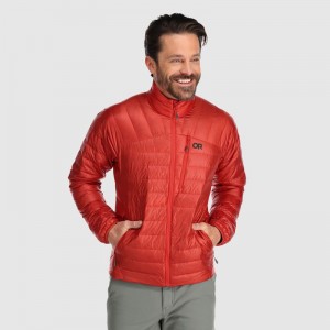 Outdoor Research Helium Down Jacket Daunenjacke Herren Rot | Österreich-069VGDQYJ