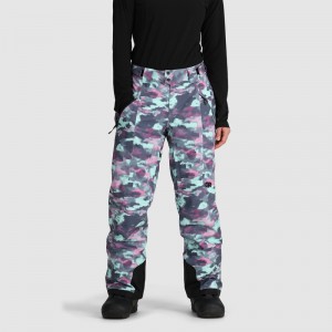 Outdoor Research Snowcrew Skihose Damen Türkis Camouflage | Österreich-409TNROJZ