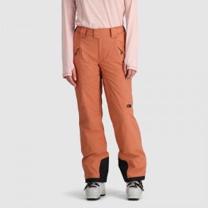 Outdoor Research Snowcrew Skihose Damen Orange | Österreich-437EBLTNI