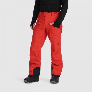 Outdoor Research Snowcrew Skihose Herren Rot | Österreich-263ZAFUQE