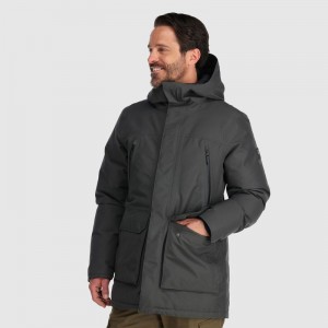 Outdoor Research Stormcraft Down Parka Herren Grau | Österreich-265GHUTNP