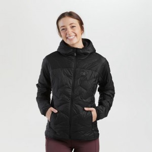 Outdoor Research SuperStrand LT Hoodie Damen Schwarz | Österreich-645OBVAEN