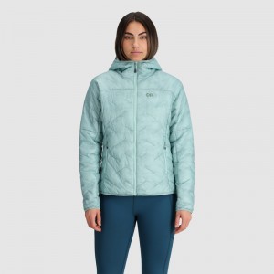 Outdoor Research SuperStrand LT Hoodie Damen Türkis | Österreich-134TYCPLF