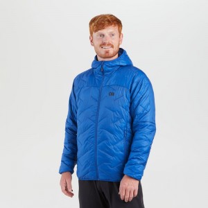 Outdoor Research SuperStrand LT Hoodie Daunenjacke Herren Hellblau | Österreich-819QBXJFK