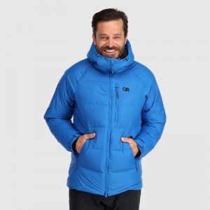 Outdoor Research Super Alpine Down Parka Herren Hellblau | Österreich-183LWXFAY