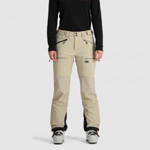 Outdoor Research Trailbreaker Tour Skihose Damen Khaki | Österreich-372BTJIUG