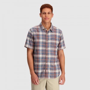 Outdoor Research Weisse Plaid Hemd Herren Rot Braun Weiß | Österreich-849WUORMP