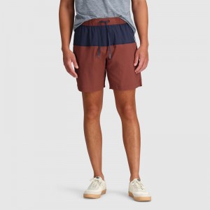 Outdoor Research Zendo Multi Kurze Hose Herren Rot Braun Navy | Österreich-982IXYUCB