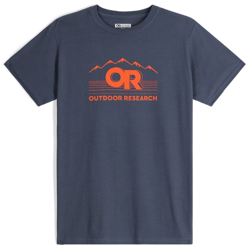 Outdoor Research Advocate Kurzes Sleeve T-shirts Herren Navy | Österreich-605BWQFUY