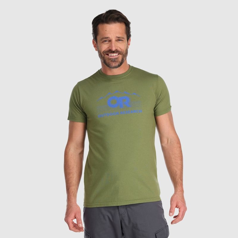 Outdoor Research Advocate Kurzes Sleeve T-shirts Herren Grün | Österreich-192YIPXKE