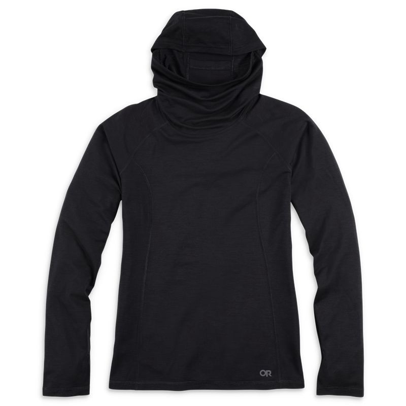 Outdoor Research Alpine Onset Merino 150 Hoodie Damen Schwarz | Österreich-029ASGPFE