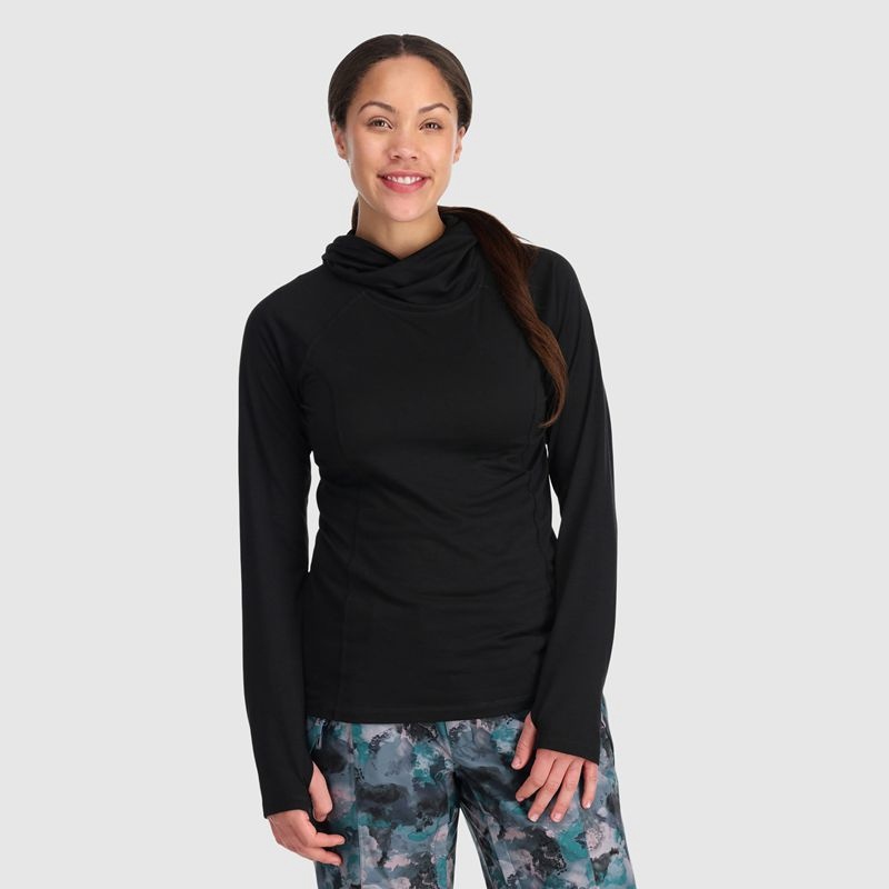 Outdoor Research Alpine Onset Merino 150 Hoodie Damen Schwarz | Österreich-029ASGPFE