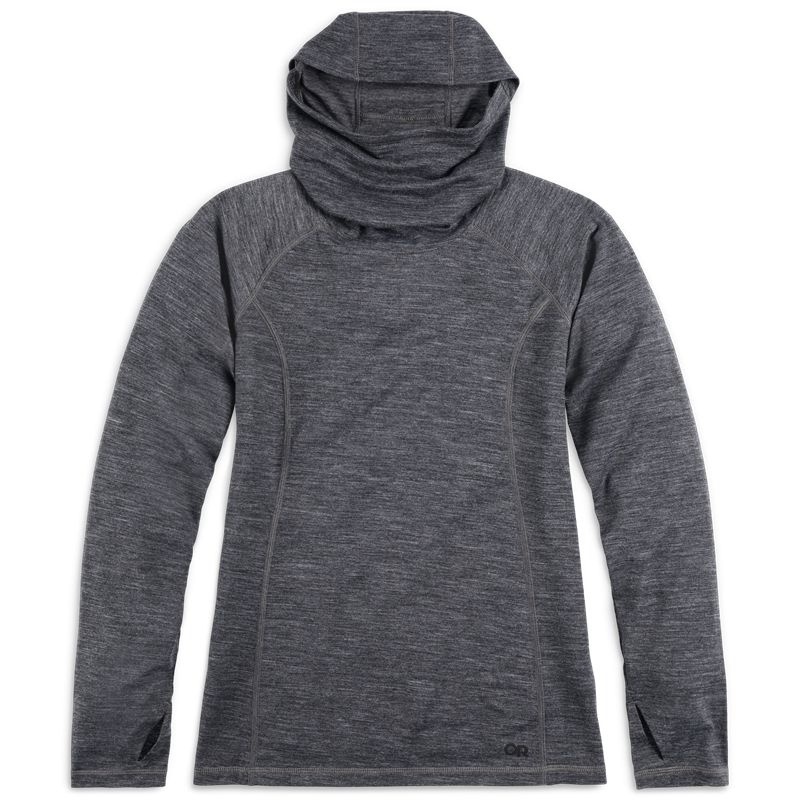 Outdoor Research Alpine Onset Merino 150 Hoodie Damen Dunkelgrau | Österreich-159YINUPK