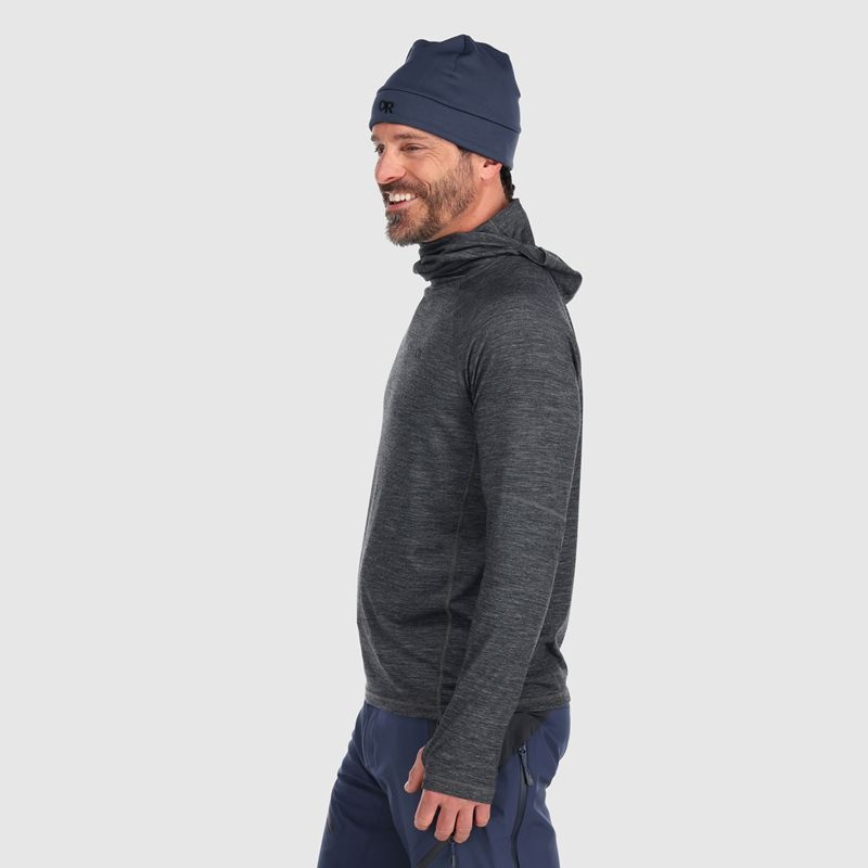 Outdoor Research Alpine Onset Merino 150 Hoodie Herren Dunkelgrau | Österreich-342ZAKOWS