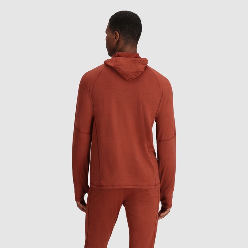 Outdoor Research Alpine Onset Merino 150 Hoodie Herren Rot Braun | Österreich-160EKVWUJ