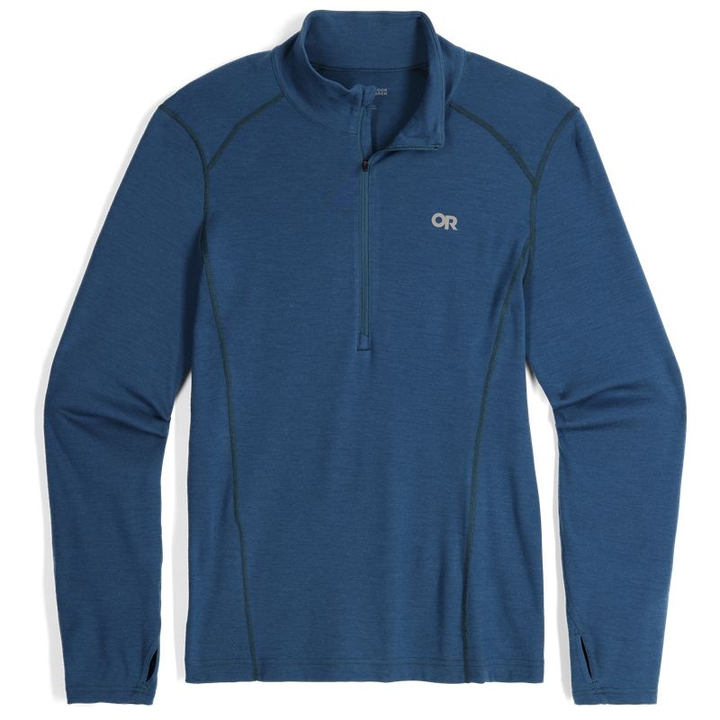 Outdoor Research Alpine Onset Merino 240 Half Zip Funktionsshirt Herren Blau | Österreich-938VWXDQE