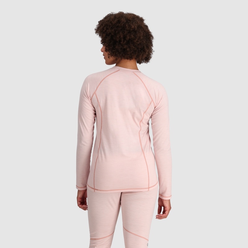 Outdoor Research Alpine Onset Merino Crew Funktionsshirt Damen Rosa | Österreich-217VDECRZ