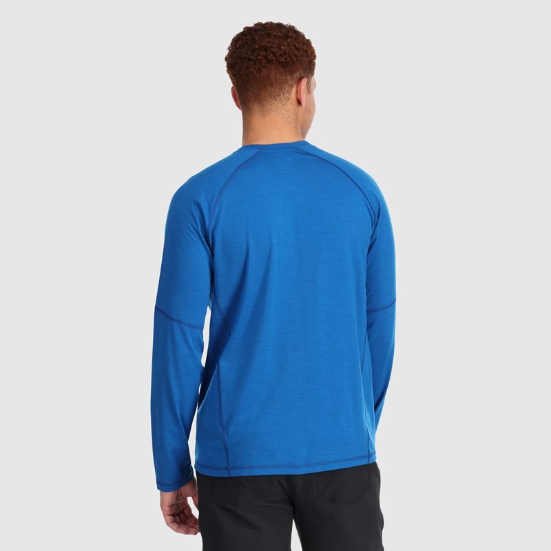 Outdoor Research Alpine Onset Merino Crew Funktionsshirt Herren Blau | Österreich-948SYWTXU