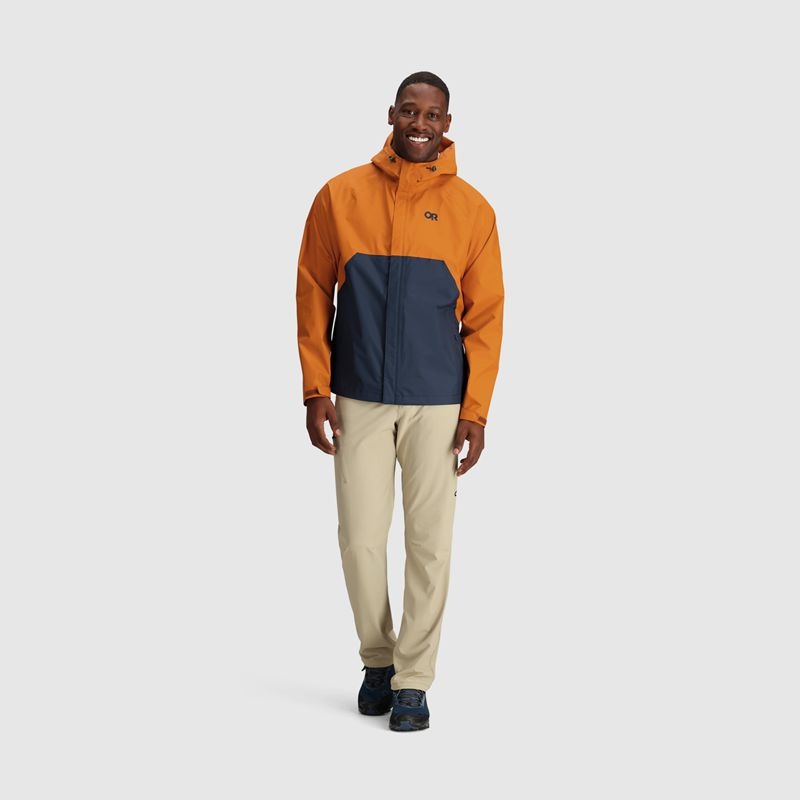 Outdoor Research Apollo Regenjacke Herren Orange Dunkelblau | Österreich-695THGXOB