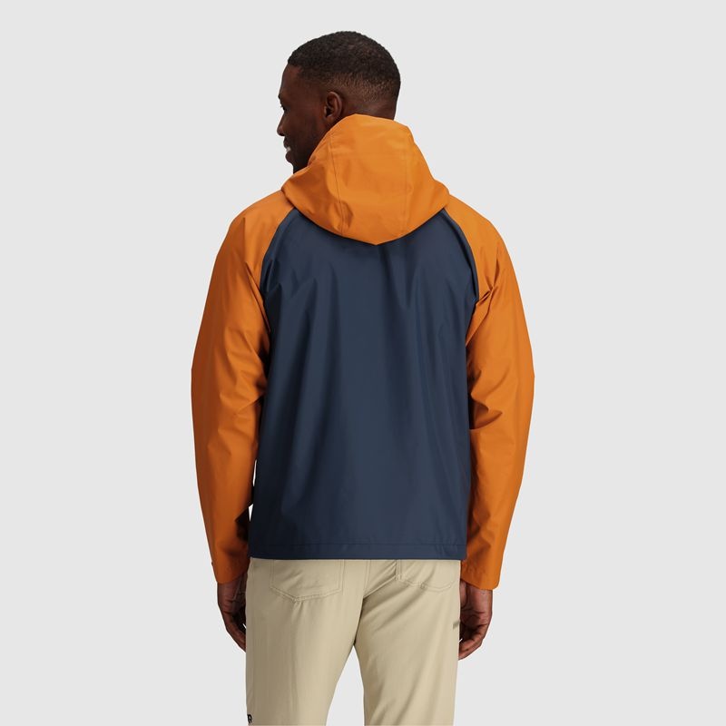 Outdoor Research Apollo Regenjacke Herren Orange Dunkelblau | Österreich-695THGXOB