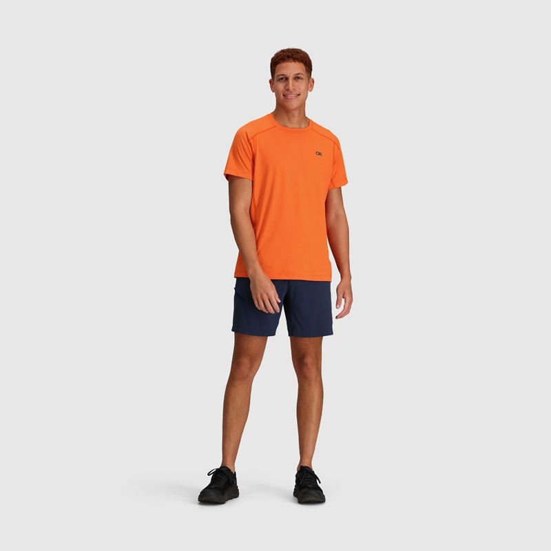 Outdoor Research Argon Kurzes Sleeve T-shirts Herren Orange | Österreich-327JCLHVX