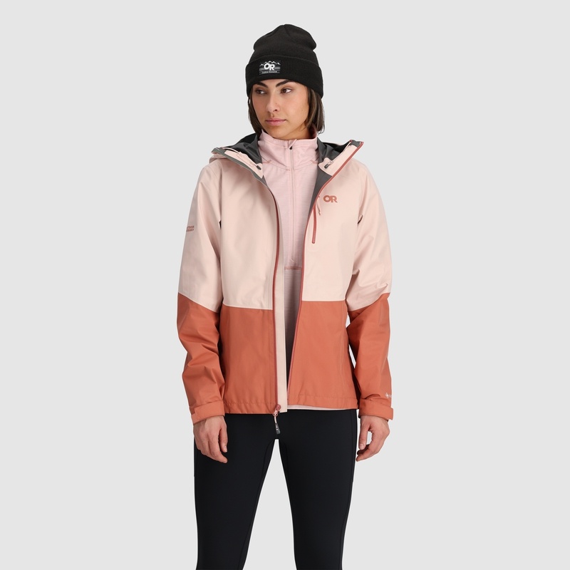 Outdoor Research Aspire II GORE-TEX® Jacken Damen Hellrosa Orange | Österreich-584VNKJAW