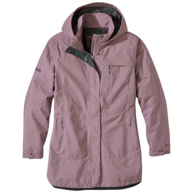 Outdoor Research Aspire Trench Regenjacke Damen Hellbordeaux | Österreich-954PZKWDX