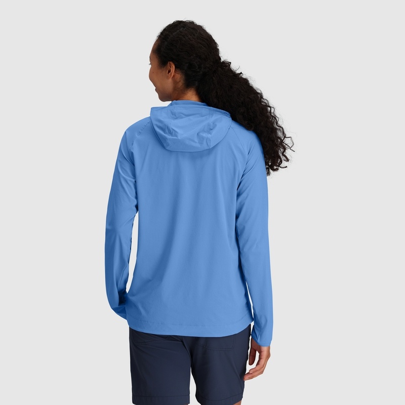 Outdoor Research Astroman Sun Hoodie Damen Blau | Österreich-298YIJQSF