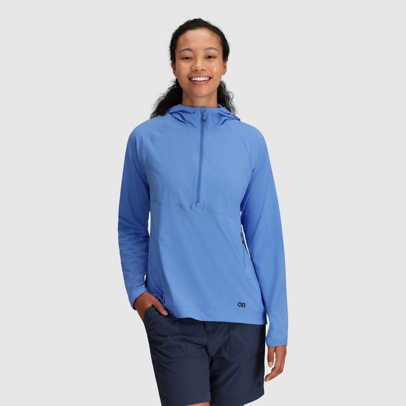 Outdoor Research Astroman Sun Hoodie Damen Blau | Österreich-298YIJQSF